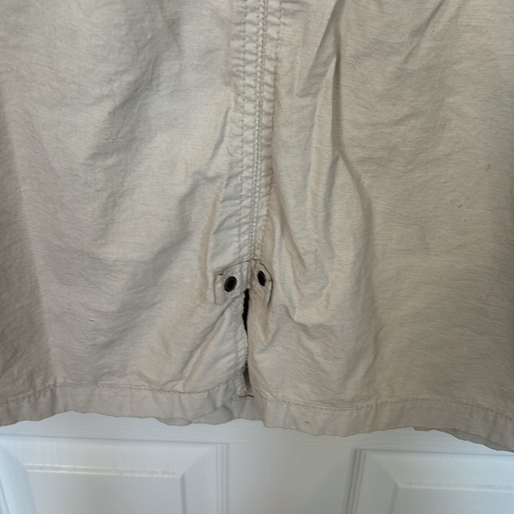 Buffalo Ladies Lightweight Utility Jacket in Beige Size Medium - Picture 6 of 14